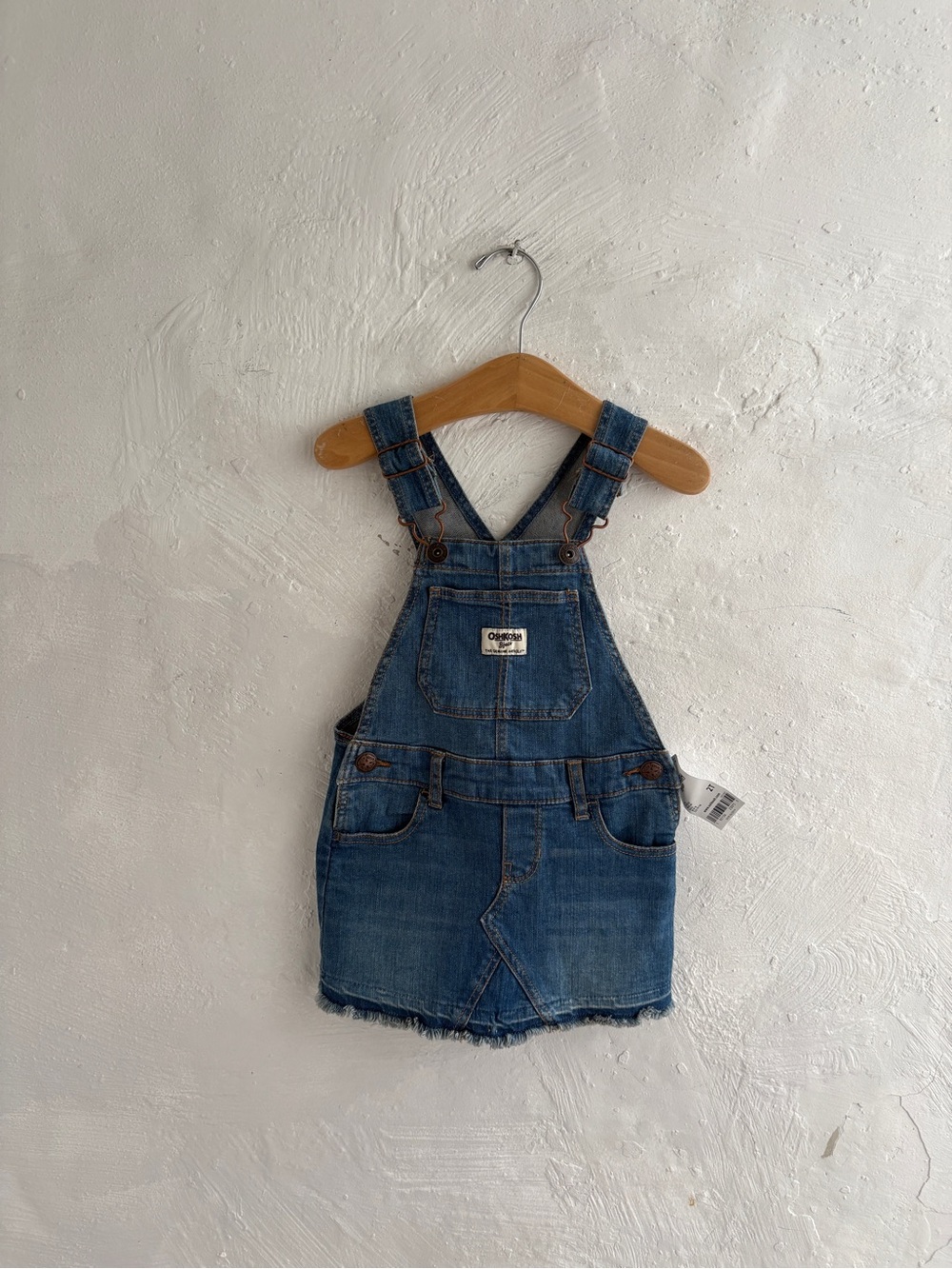 NWT 2T Oshkosh overall dress